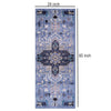 Gold Essence Blue Medallion Runner