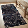 Gold Essence Black Marble Runner