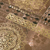 Luxury Geometric & Floral Pattern Area Chenille Rug