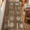 Gold Essence Rustic Floral Runner