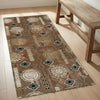 Gold Essence Rustic Floral Runner