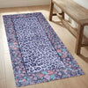 Decorative Boho Floral Leopard Floor Runner