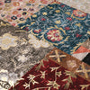 Luxury Patchwork Persian Floral Design Chenille Rug