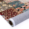 Luxury Patchwork Persian Floral Design Chenille Rug
