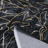 Premium Floral Pattern Chenille Area Rug