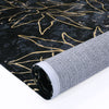 Premium Floral Pattern Chenille Area Rug