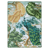 Peacock Garden Chenille Rug
